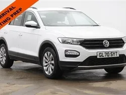 White Used 2020 VW T-Roc SE SUV | £18,000 (Expensive)