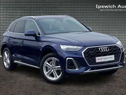 Blue Used 2020 Audi Q5 S-Line SUV | £27,000 (Good price)