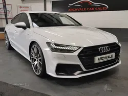 White Used 2018 Audi A7 S-Line Hatchback | £23,995 (A bit pricey)