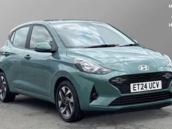 Green Used 2024 Hyundai i10 Advanced Hatchback | £14,202 (Fair price)
