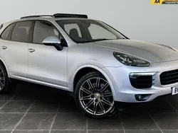 Silver Used 2018 Porsche Cayenne Platinum Edition SUV | £25,995 (Super price)
