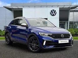Lapiz blue Used 2021 VW T-Roc R SUV | £28,491 (Fair price)