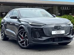 Grey New 2025 Audi Q6 Sportback e-tron Comfort SUV | £70,275