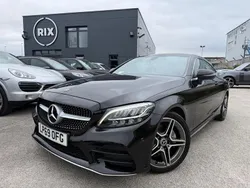 Black Used 2019 Mercedes C200 AMG line Coupe | £16,450 (Fair price)