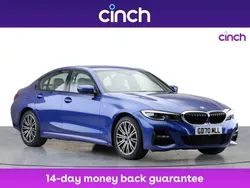 Blue Used 2020 BMW 330e M Sport Sedan | £21,599 (Fair price)