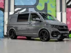 Pure grey Used 2021 VW T6.1 Highline Van | £41,495 (Expensive)