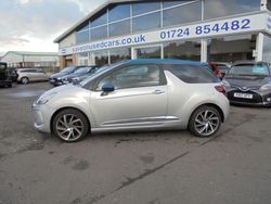 Silver Used 2017 DS Automobiles DS3 Cabriolet Prestige Cabriolet | £5,694 (Fair price)