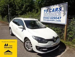 White Used 2015 Renault Mégane GrandTour Expression+ Estate | £4,495 (Fair price)