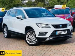 White Used 2017 Seat Ateca XCELLENCE SUV | £9,700 (Fair price)