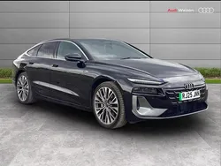 Black Used 2025 Audi A6 e-tron S-Line Sedan | £59,990 (Fair price)