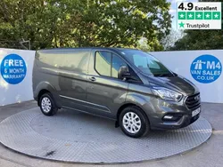 Grey Used 2021 Ford Transit Custom Limited Van | £17,995 (Fair price)