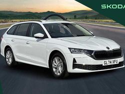 White Used 2024 Skoda Octavia SE Technology Estate | £23,495 (Fair price)