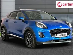 Blue Used 2023 Ford Puma Titanium Hatchback | £14,799 (Super price)