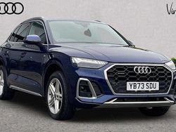 Blue Used 2023 Audi Q5 S-Line SUV | £34,297 (Fair price)