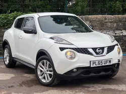 White Used 2015 Nissan Juke Acenta Premium SUV | £4,650 (Fair price)