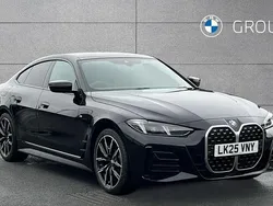 Black Used 2025 BMW 420 Gran Coupé M Sport Coupe | £38,975 (A bit pricey)
