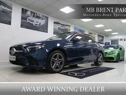 Blue Used 2021 Mercedes A250 AMG Line Premium Plus Sedan | £20,000 (A bit pricey)