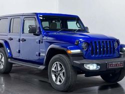 Blue Used 2020 Jeep Wrangler Sahara SUV | £31,496 (Fair price)