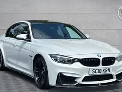 White Used 2018 BMW M3 Shadowline | £33,491
