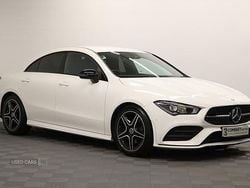 White Used 2022 Mercedes CLA180 Executive Sedan | £24,495 (Fair price)