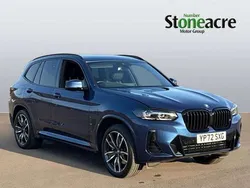 Blue Used 2022 BMW X3 M Sport SUV | £36,971 (Fair price)