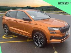 Phoenix orange metallic Used 2023 Skoda Karoq SportLine SUV | £24,450 (Fair price)