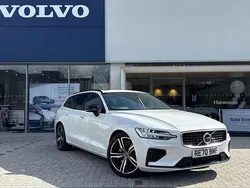White Used 2020 Volvo V60 R-Design Estate | £25,890 (Expensive)