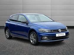 Blue Used 2019 VW Polo R-line Plus Hatchback | £14,199 (Fair price)