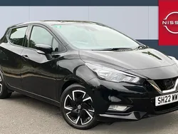 Black Used 2022 Nissan Micra Acenta Hatchback | £12,129 (Fair price)
