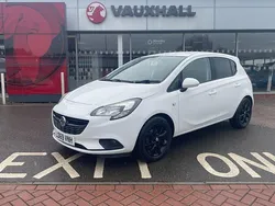 White Used 2019 Vauxhall Corsa Hatchback | £11,989 (Fair price)