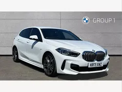 Alpine white Used 2022 BMW 116 M Sport Hatchback | £19,195 (Fair price)
