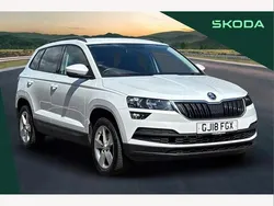 White Used 2018 Skoda Karoq SE SUV | £13,495 (Good price)
