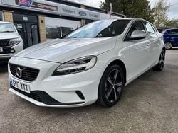 White Used 2017 Volvo V40 R-Design Hatchback | £8,995 (Fair price)