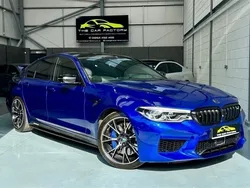Blue Used 2019 BMW M5 Competition Edition Sedan | £44,985 (Fair price)