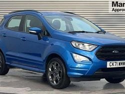 Blue Used 2021 Ford Ecosport ST-Line SUV | £11,332 (Fair price)