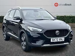 Metallic black pearl Used 2022 MG ZS Excite Sedan | £12,481 (Fair price)