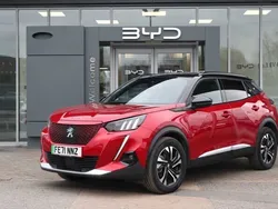 Red Used 2021 Peugeot e-2008 GTi SUV | £14,698 (Fair price)