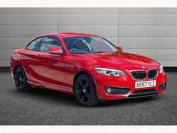 Red Used 2017 BMW 218 Sport Line Coupe | £8,440 (Good price)