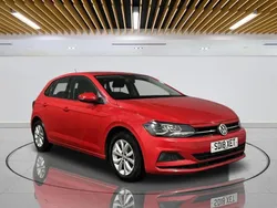 Red Used 2018 VW Polo SE Hatchback | £9,799 (Good price)