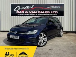 Blue Used 2018 VW Golf VII GTD Hatchback | £12,250 (Fair price)