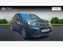 Black Used 2023 Toyota Aygo PURE Hatchback | £14,440 (Fair price)