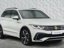 White Used 2023 VW Tiguan R-line SUV | £29,623 (A bit pricey)