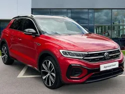 Kings red premium metallic black Used 2022 VW T-Roc R-line SUV | £23,952 (Fair price)