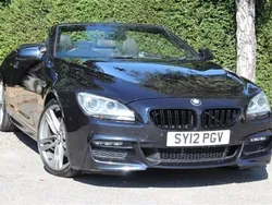 Carbon black metallic Used 2012 BMW 640 Cabriolet M Sport Cabriolet | £9,500 (Fair price)