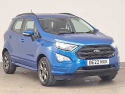 Blue Used 2022 Ford Ecosport ST-Line SUV | £14,698 (A bit pricey)