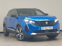 Blue Used 2022 Peugeot 3008 Premium SUV | £21,298 (Fair price)