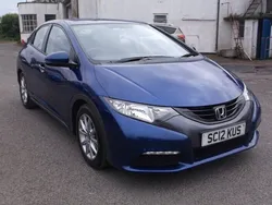 Blue Used 2012 Honda Civic SE Hatchback | £4,795 (Fair price)