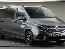 Grey Used 2023 Mercedes V220 AMG line MPV | £55,250 (Good price)