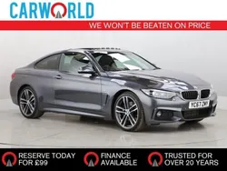 Grey Used 2017 BMW 420 M Sport Coupe | £14,700 (Fair price)