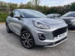 Silver Used 2021 Ford Puma Titanium Hatchback | £14,400 (Good price)
